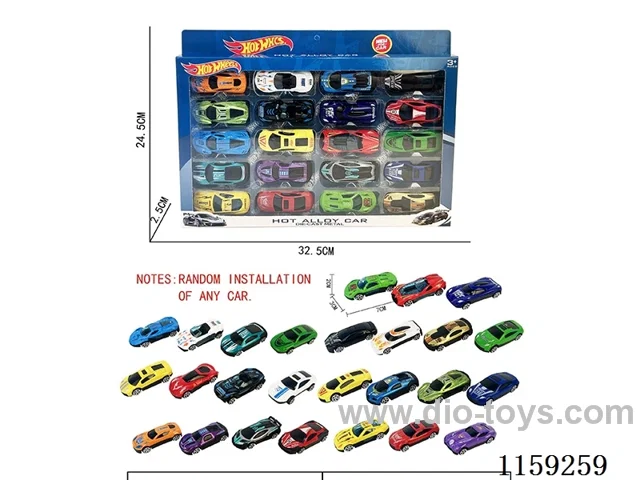 sliding alloy car（20PCS）