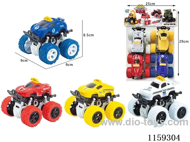 Inertia Spring Stunt Taxi 4-pack