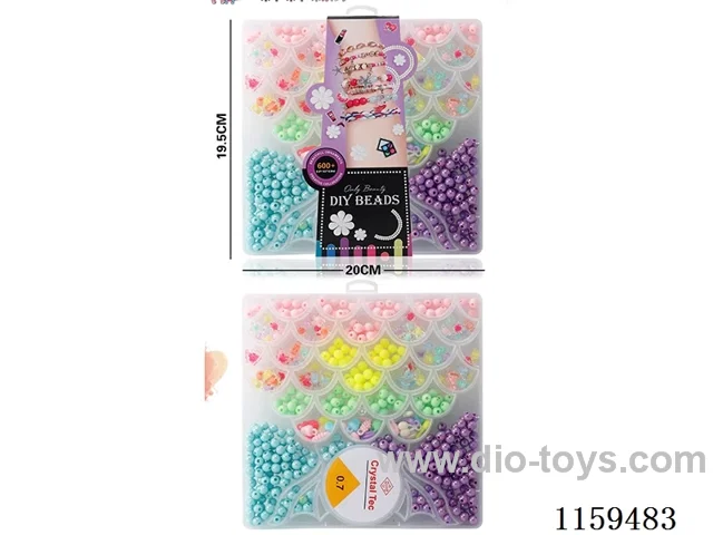 DIY beads in beads system beads (three-colour paper card mixed)