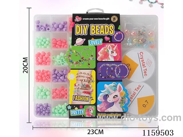 29pcs Square Solid Colour Bead Box