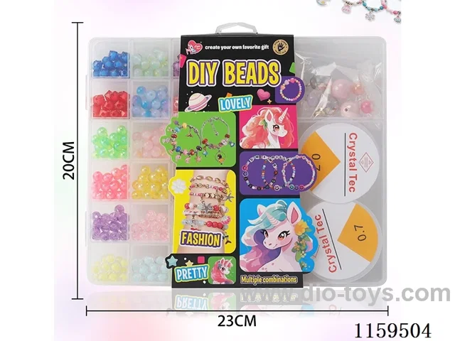 29pcs Square Crackle Bead in Bead Box