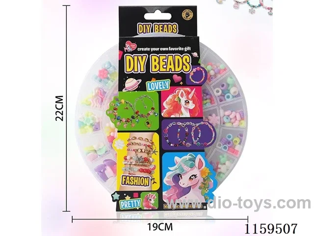 23 Grid Round Macaron Bead Box