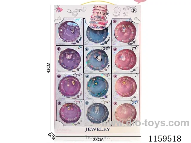 Colourful Beads Bracelet Mix 36PCS