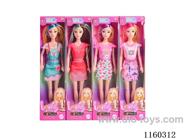 11.5 inch 11 jointed Barbie doll