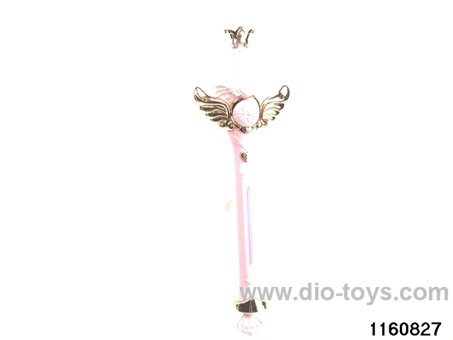 Electric Lighted Rotating Music Stick