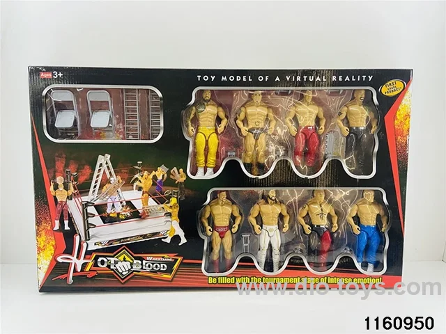 Wrestler with Tools Ring Set