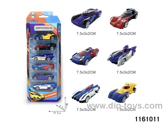 Sliding Alloy Car