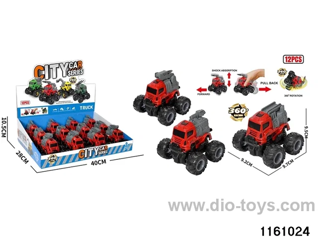 Dual Inertia Fire Truck