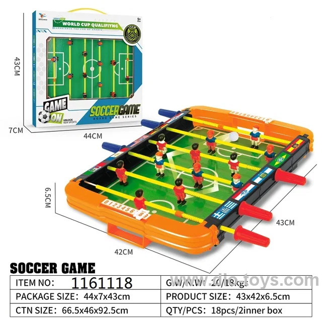 Football Table in wondow box