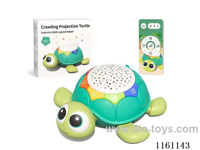 Crawling Pacifying Projection Turtle (Remote Control Version)