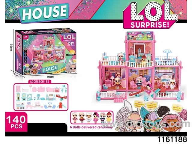 DIY Surprise Doll Castle