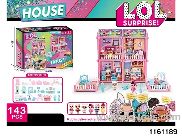 DIY Surprise Doll Castle