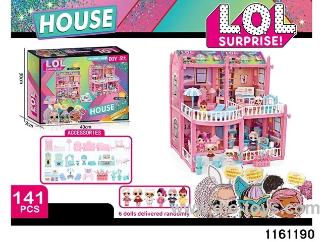 DIY Surprise Doll Castle