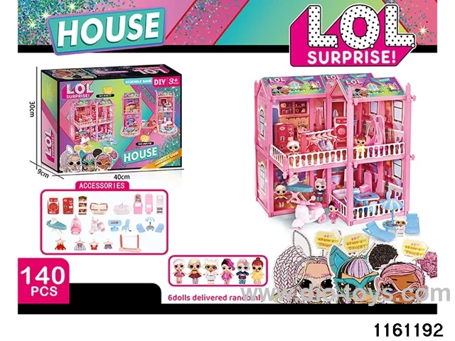 DIY Surprise Doll Castle
