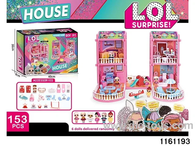 DIY Surprise Doll Castle