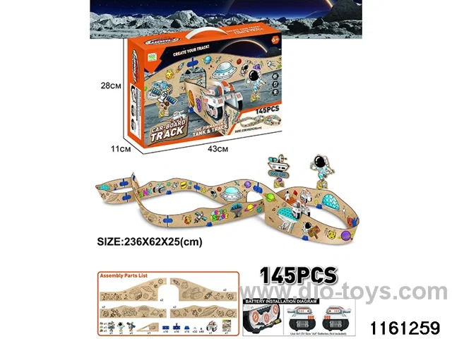 DIY assembling track