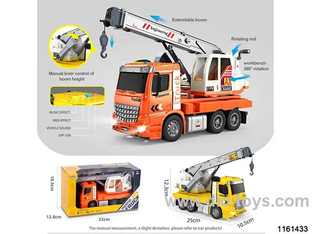 1:16 friction crane in window box