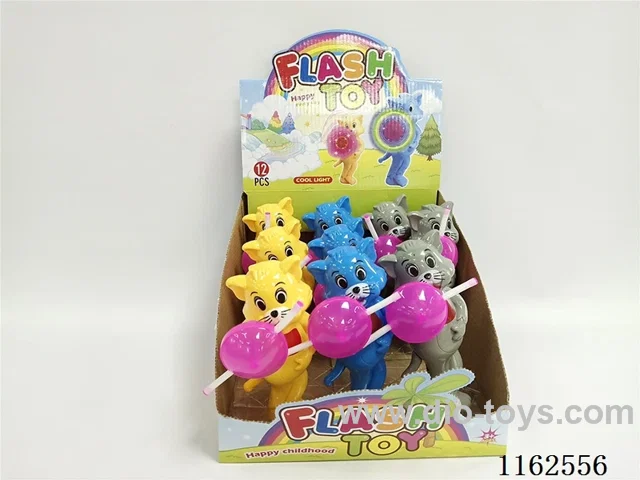 Hand Pressed Colourful Cat