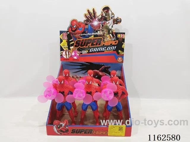 Hand Pressed Flash Spider-Man Fan 12PCS