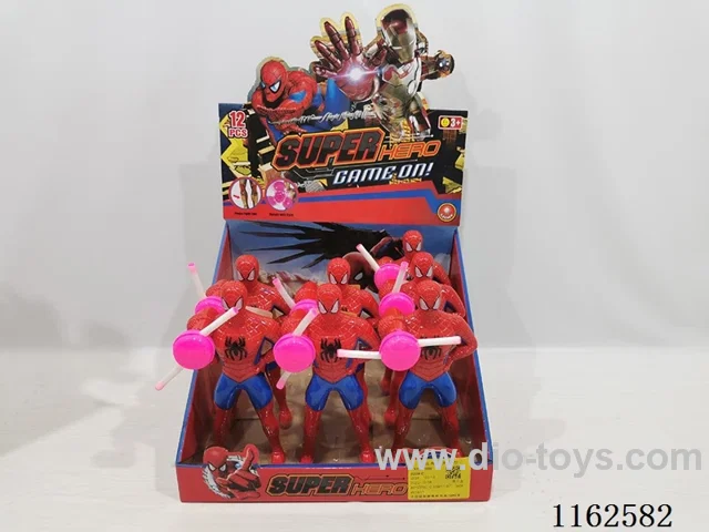 Hand Pressed Colourful Spider-Man Fan 12PCS