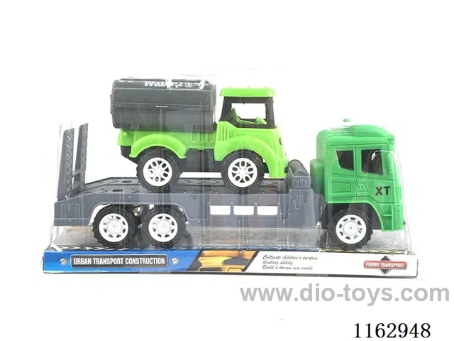 Simulation inertial trailer + inertial sanitation vehicle