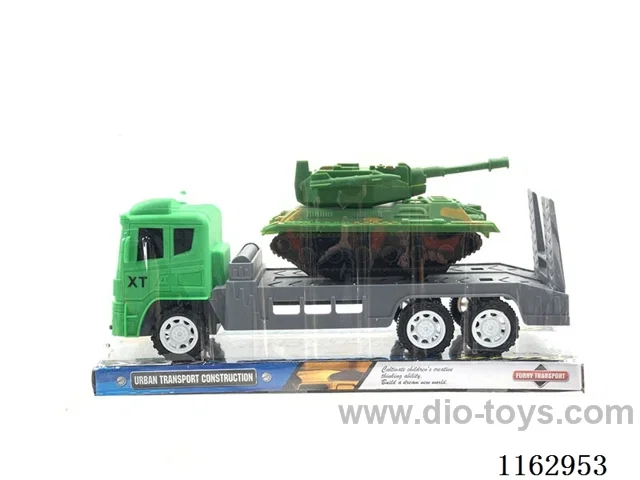 Simulation of inertial trailer + sliding tank