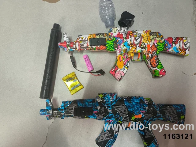 Electric water bomb gun - AK hand self integrated 7.4V lithium battery
