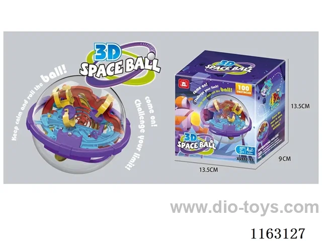 Space maze ball