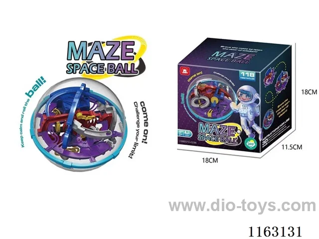 Space maze ball