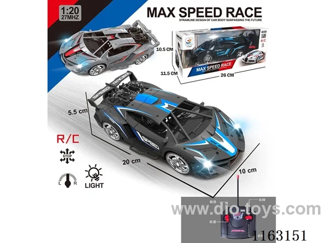 4 pass 1:20 rc Racing car (light)