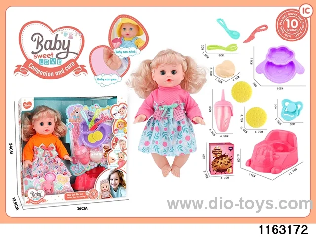 14 inch doll set with ic