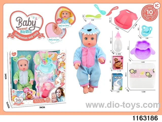 13 inch doll set with ic