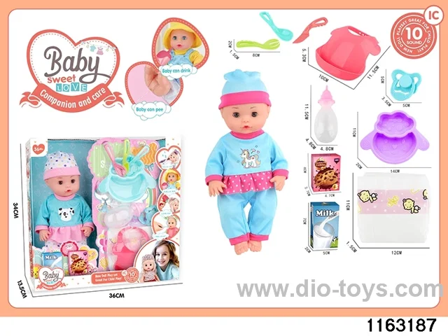 13 inch doll set with ic
