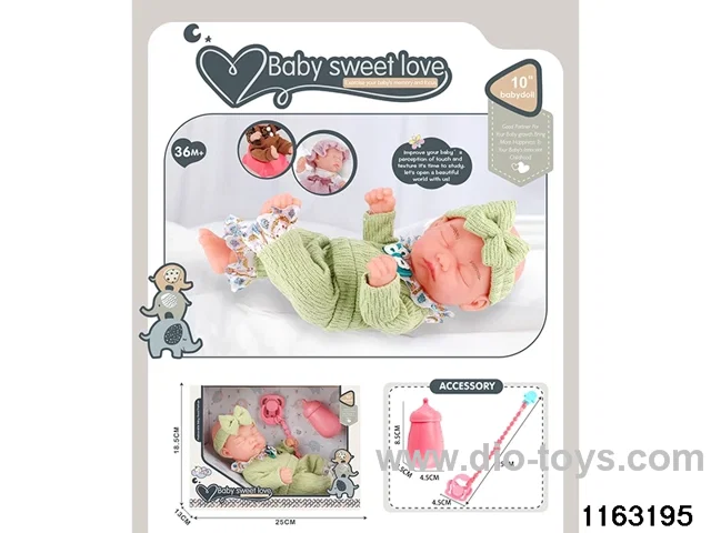 10 inch doll set