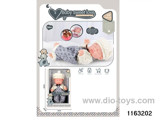 10 inch doll set