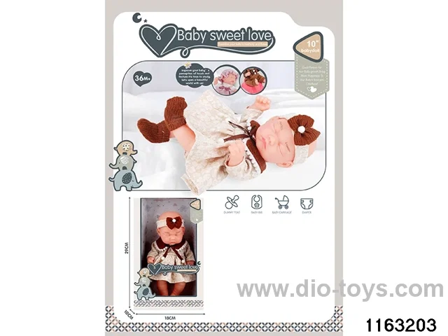 10 inch doll set