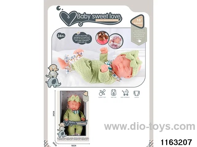 10 inch doll set