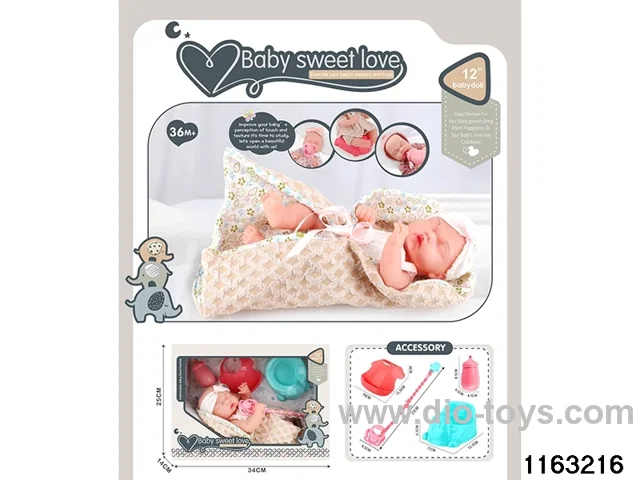 12 inch doll set