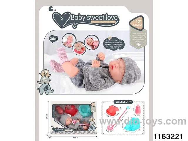 12 inch doll set