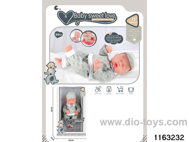 12 inch doll set