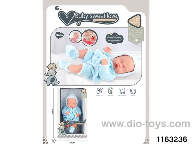 12 inch doll set