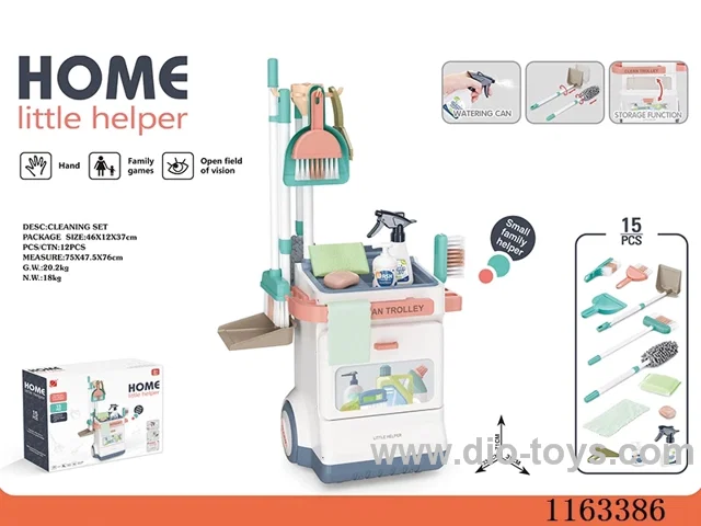 Cleaning cart set (no electric function)