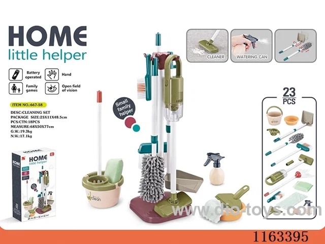 Cleaning set (with vacuum cleaner, 3*AA not included)