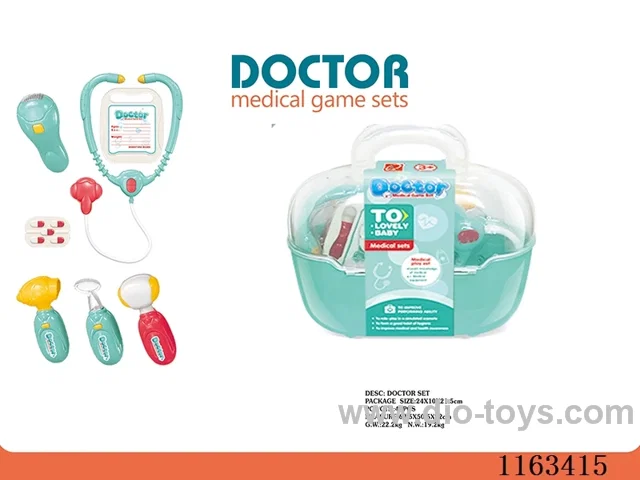 Doctor Tool Set (with light, 6*AG10 included)
