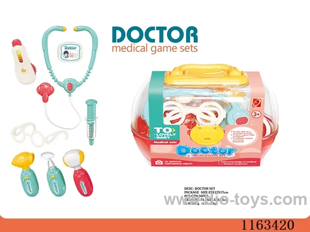 Doctor Tool Set (with light, 4*AG10 included)
