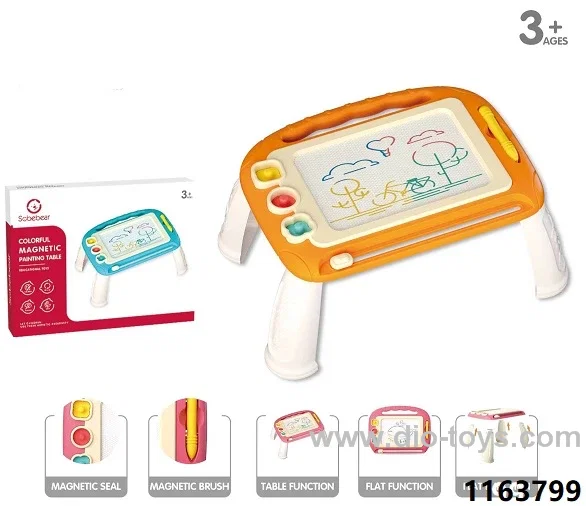 COLORFUL DRAWING BOARD WITH FEET MIXED COLOR IN COLOR BOX
