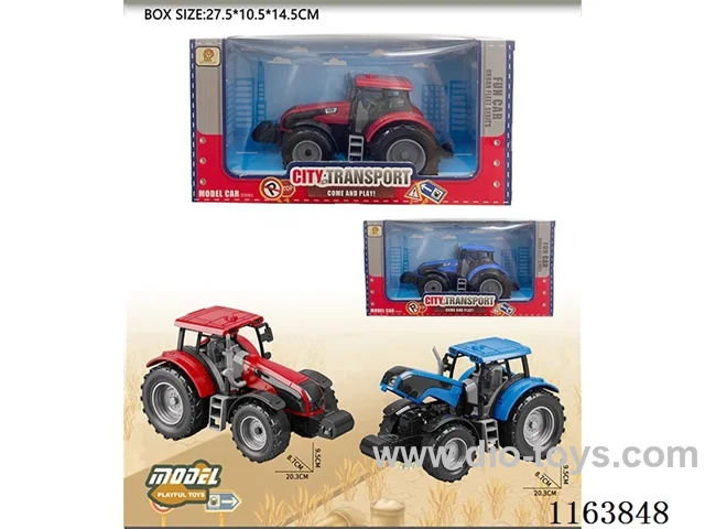 1:24 Inertia Farmer's Cart single 2 colours models mixed (without electricity)