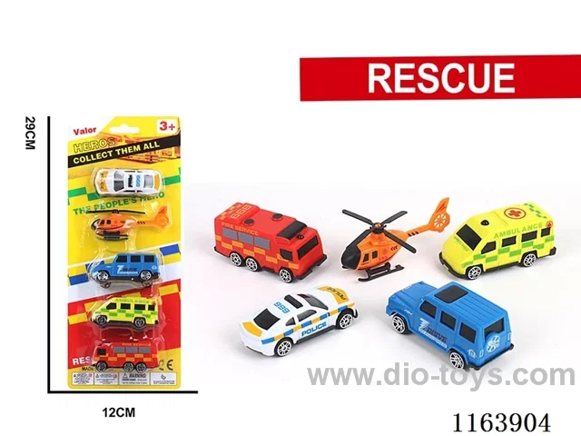 5PCS sliding combination car