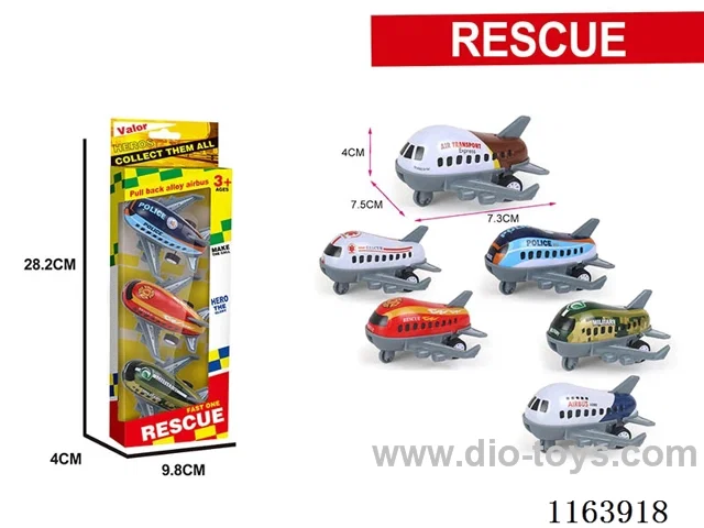 Metal alloy plane rebound