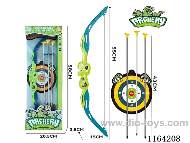 Cartoon Dinosaur Bow and Arrow (55CM)